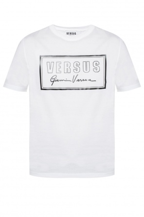 T-shirt z nadrukiem z logo, zdjęcie 1 T-shirt z nadrukiem z logo od Versace Versus